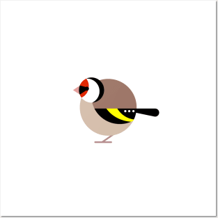 Fat Bird - Goldfinch Posters and Art